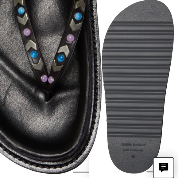 Isabel Marant Elham platform Sandals FR37/US7 new without box - Picture 4 of 7